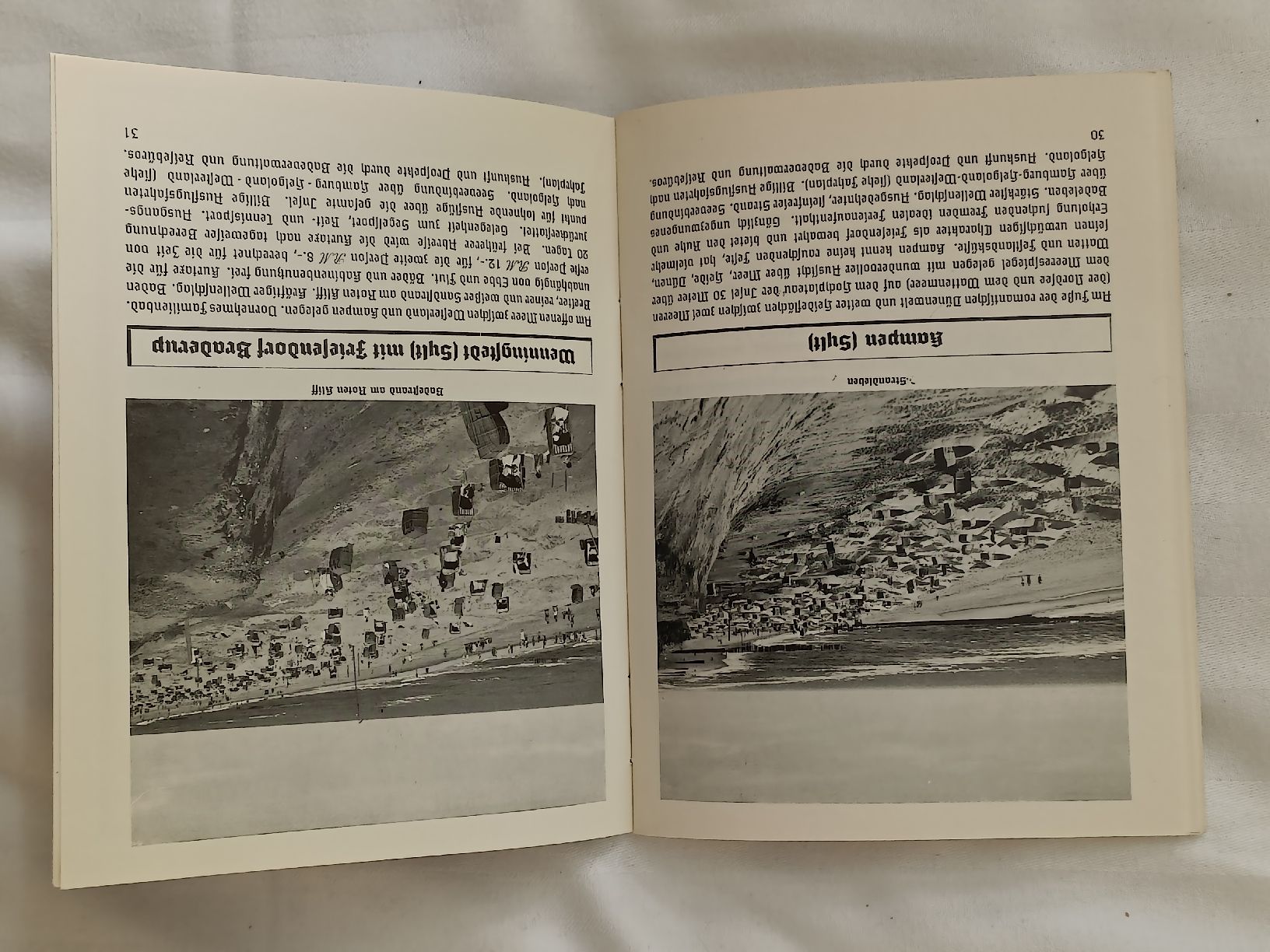 Documenti: Broschüre / Sommerfahrplan 1936 HAPAG Schifffahrt – Usato da Brugg AG venduto da Ente015 6