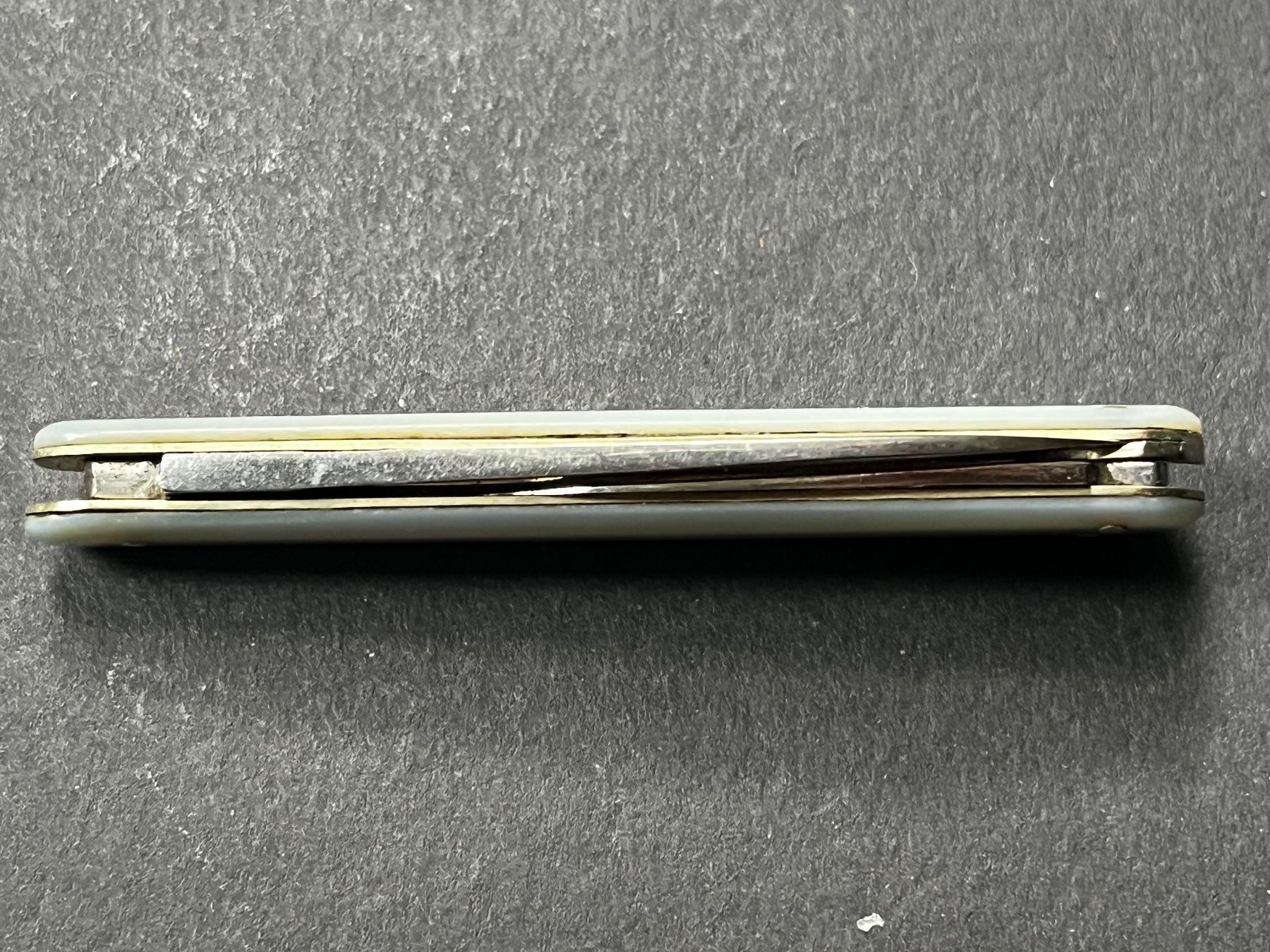 Coltelli tascabile: Altes Perlmutt Sackmesser 78 mm - selten – Usato da Zürich venduto da FV.vintage 4