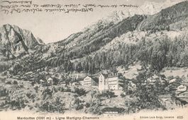 Marecottes ligne Martigny Chamonix