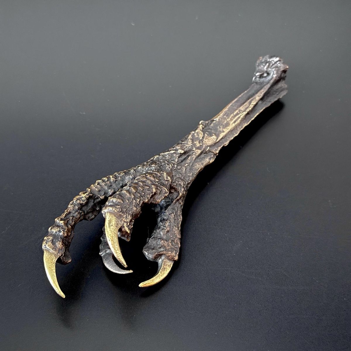 Sculture & Statue: Raubvogelklaue aus Bronze – Usato da Luzern venduto da downtonabbey 1