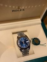 2025 Rolex Datejust 41 Bluedial mit 10 Diamanten