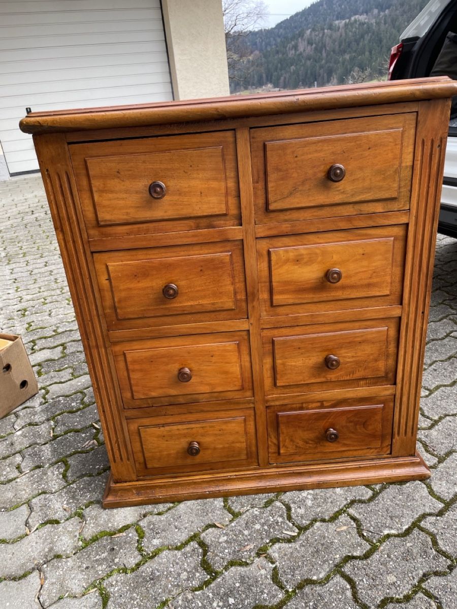 Cassettiere: Ancien Meuble de métier – Usato da Buttes venduto da ButtA15 6