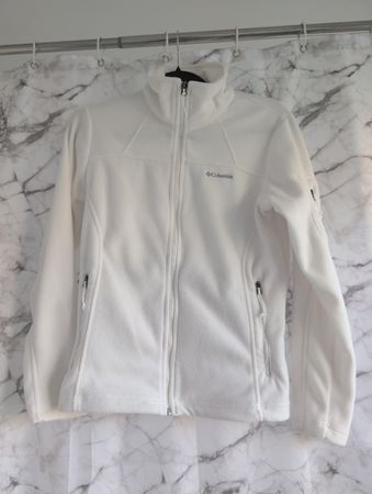 Columbia Fleecejacke Damen weiss Grösse S gguter Zustand