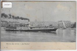 Geneve - Lac Leman - Bateau Salon "Le Geneve"