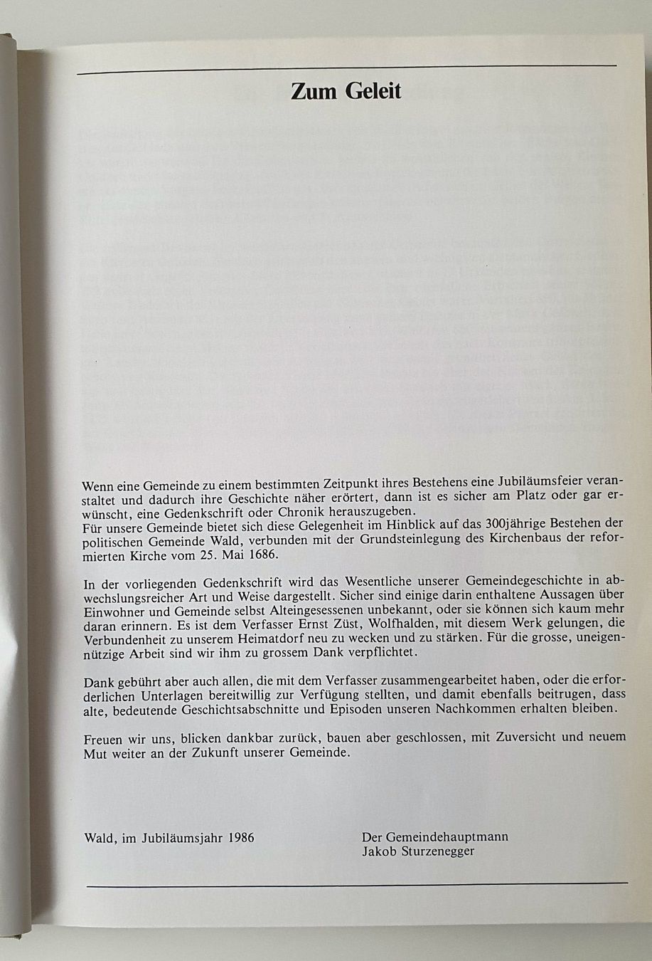 Libri: Geschichte der Gemeinde Wald AR – Usato da Hettlingen venduto da Freak50 1