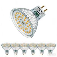 6 Stück GU5.3 MR16 LED Birnen Warmweiss 2700K 585lm birnen