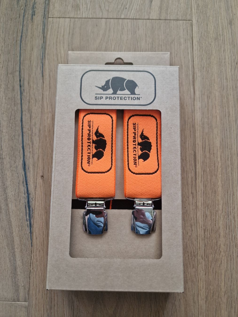 Sonstige Kleidung & Accessoires: Neu Hosenträger SIP PROTECTION orange elastisch – Neu und originalverpackt aus Fahrwangen von luk_bhw7