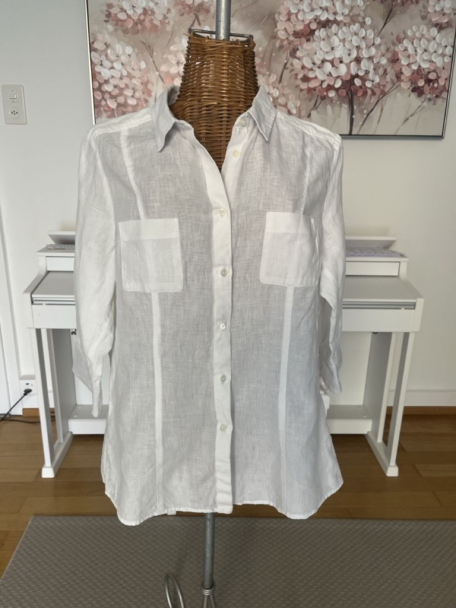 Max Mara Chemisiers: Leinenbluse, MaxMara Week-end, ca. 42 – D'occasion à Solothurn par Bobesch08