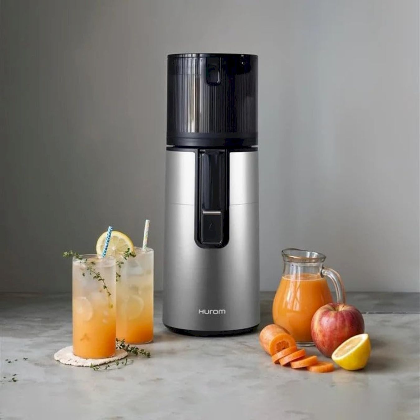 Elettrodomestici da cucina: Hurom H400 Slow Juicer titangrau – Nuovo e nell'imballaggio originale da Bottighofen venduto da zaap 2