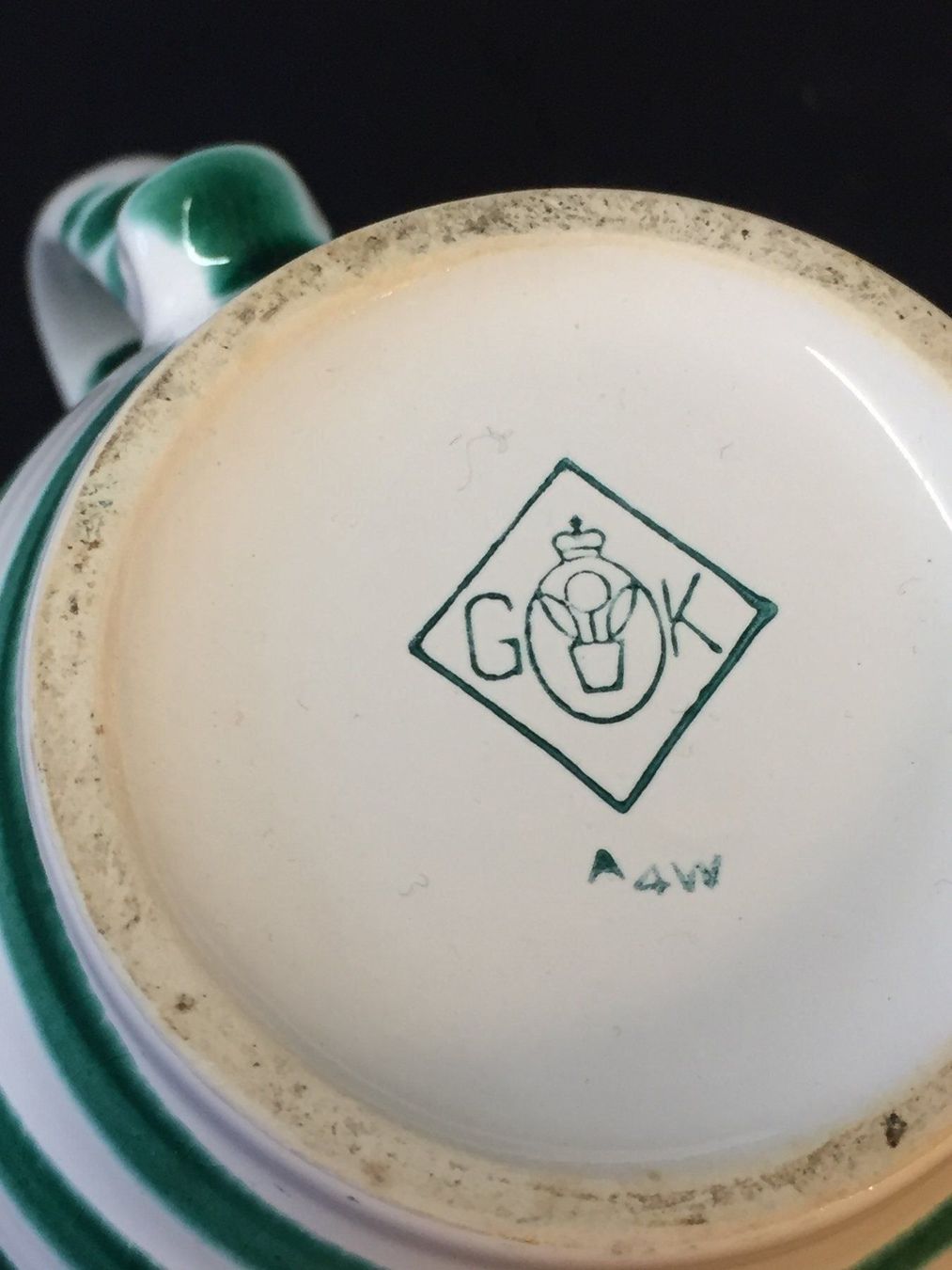 Teiere: Wunderschöne Gmundner Keramik Krug – Usato da Schaffhausen venduto da vintageville 9