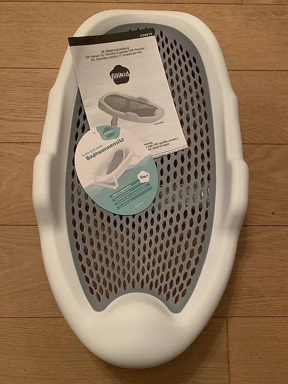 Baby Badewannensitz Für 6-18 Monate - Rutschfester Badesitz Mit Saugnäpfen