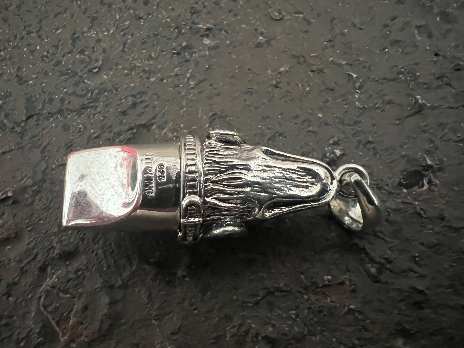 Ciondoli: Trillerpfeife Hund 925 Sterling Silber - mega – Nuovo (secondo la descrizione) da Bern venduto da Jiffy 6
