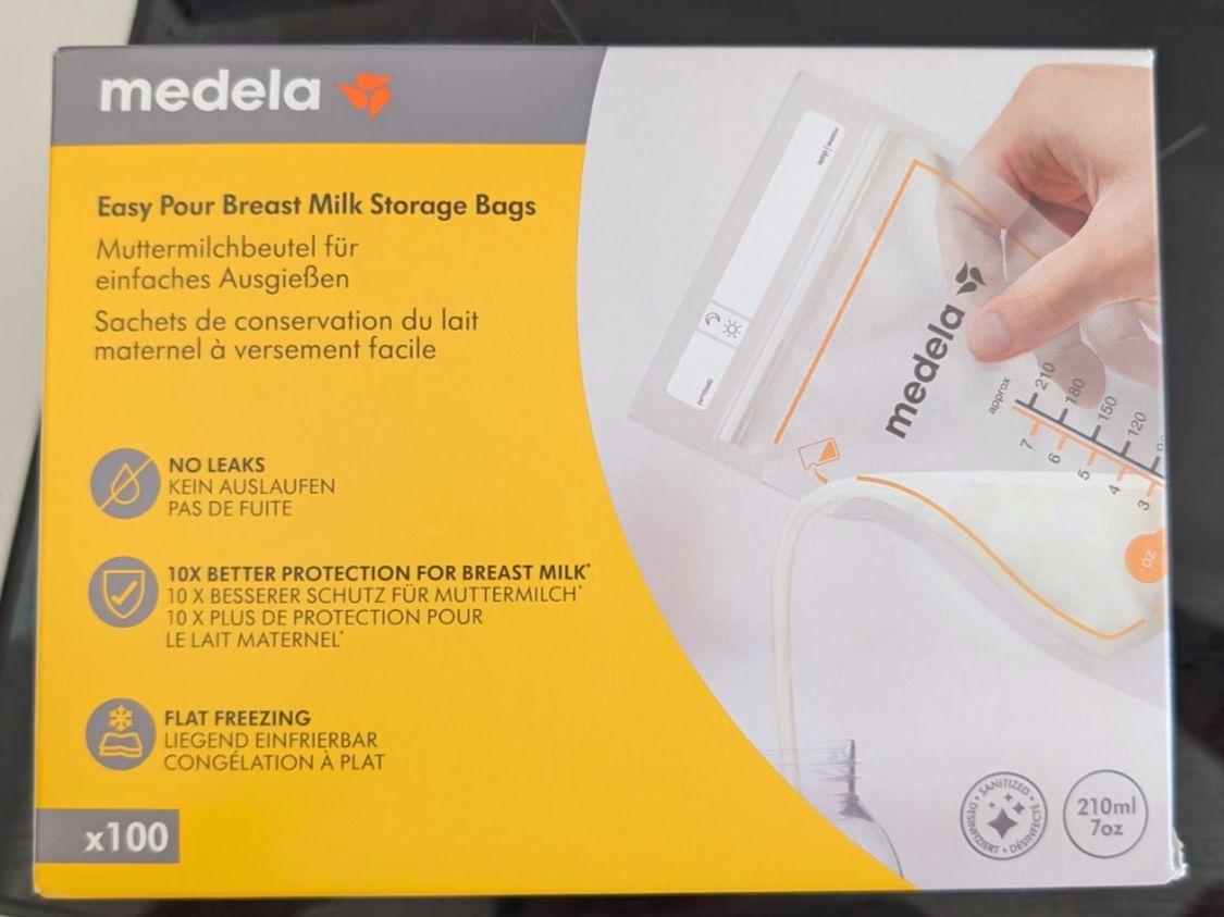 Medela Baby-Mahlzeiten: Medela Milchbeutel – Neu und originalverpackt aus Läufelfingen von sup_lf5n