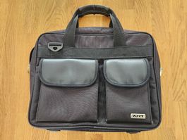 Schwarze Laptoptasche von Port, neuwertig
