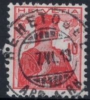 REHETOBEL APP. A-RH 2.VI.13 - Vollstempel auf Helvetia