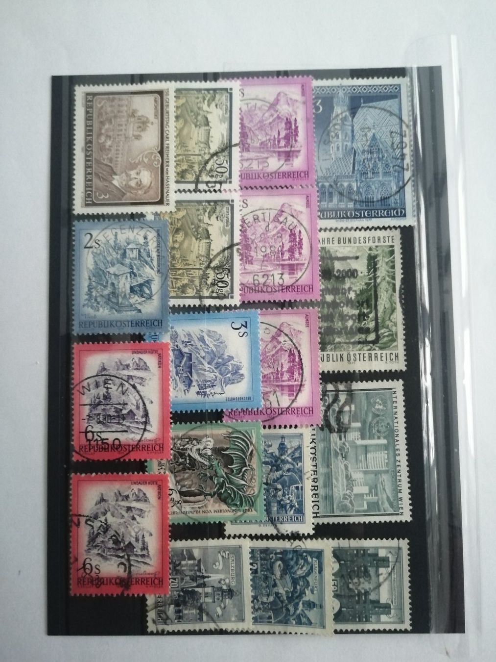 Tutti i francobolli: Briefmarken Österreich – Usato da Hinterkappelen venduto da 1399 3