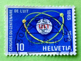 Nr.436 mit Stempel Sondermarken zum UIT-Kongress Bern