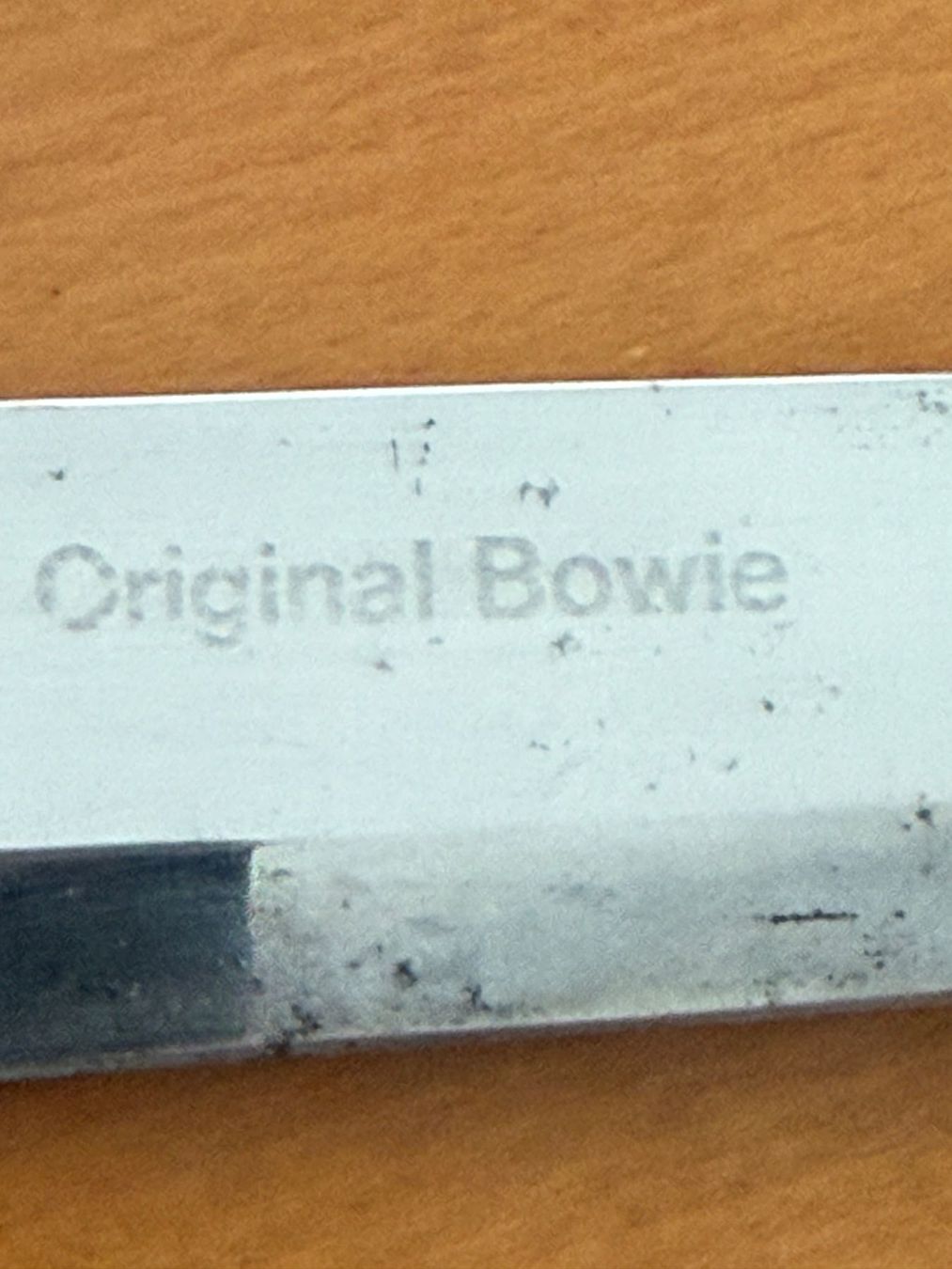 Zubehör: Bowie Messer, Holzgriff, Scheide Leder, Vintage – Gebraucht aus Fehraltorf von bruggin 6