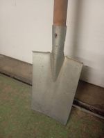 Spaten GSCHWIND TERRA Metall mit Holzgriff guter Zustand