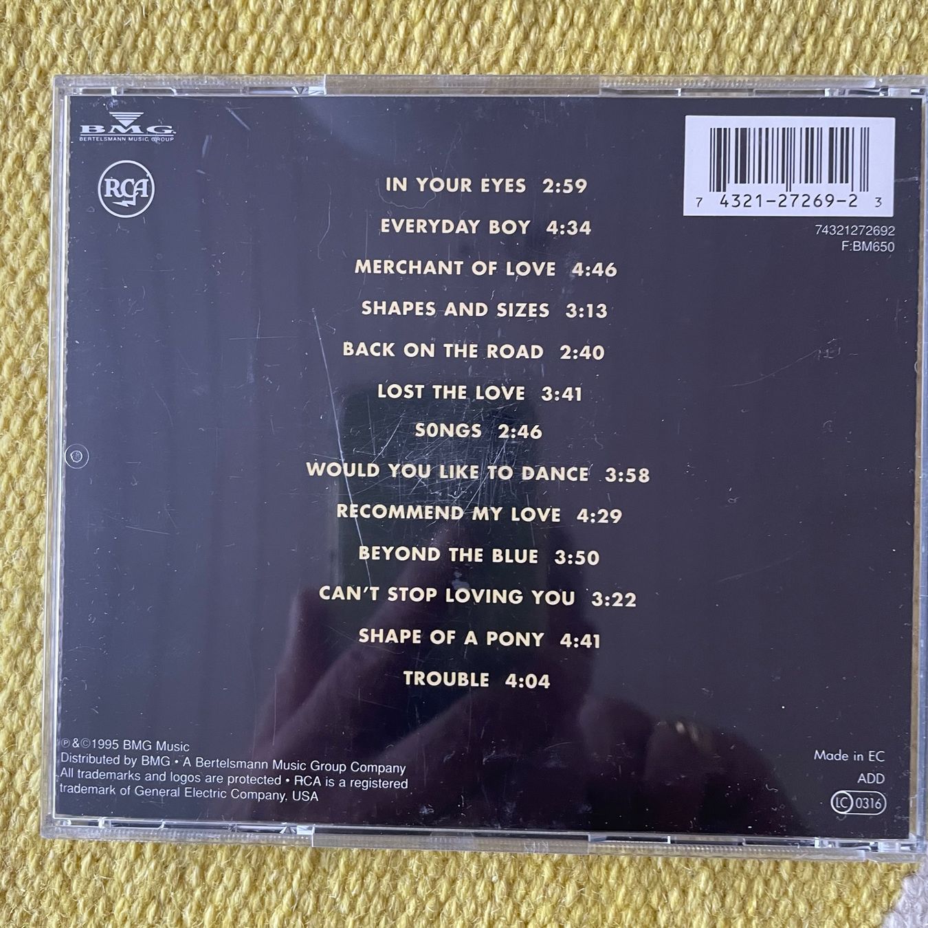 CDs: JOAN ARMATRADING-WHAT‘S INSIDE – Gebraucht aus Rorschacherberg von CD-Roli 1