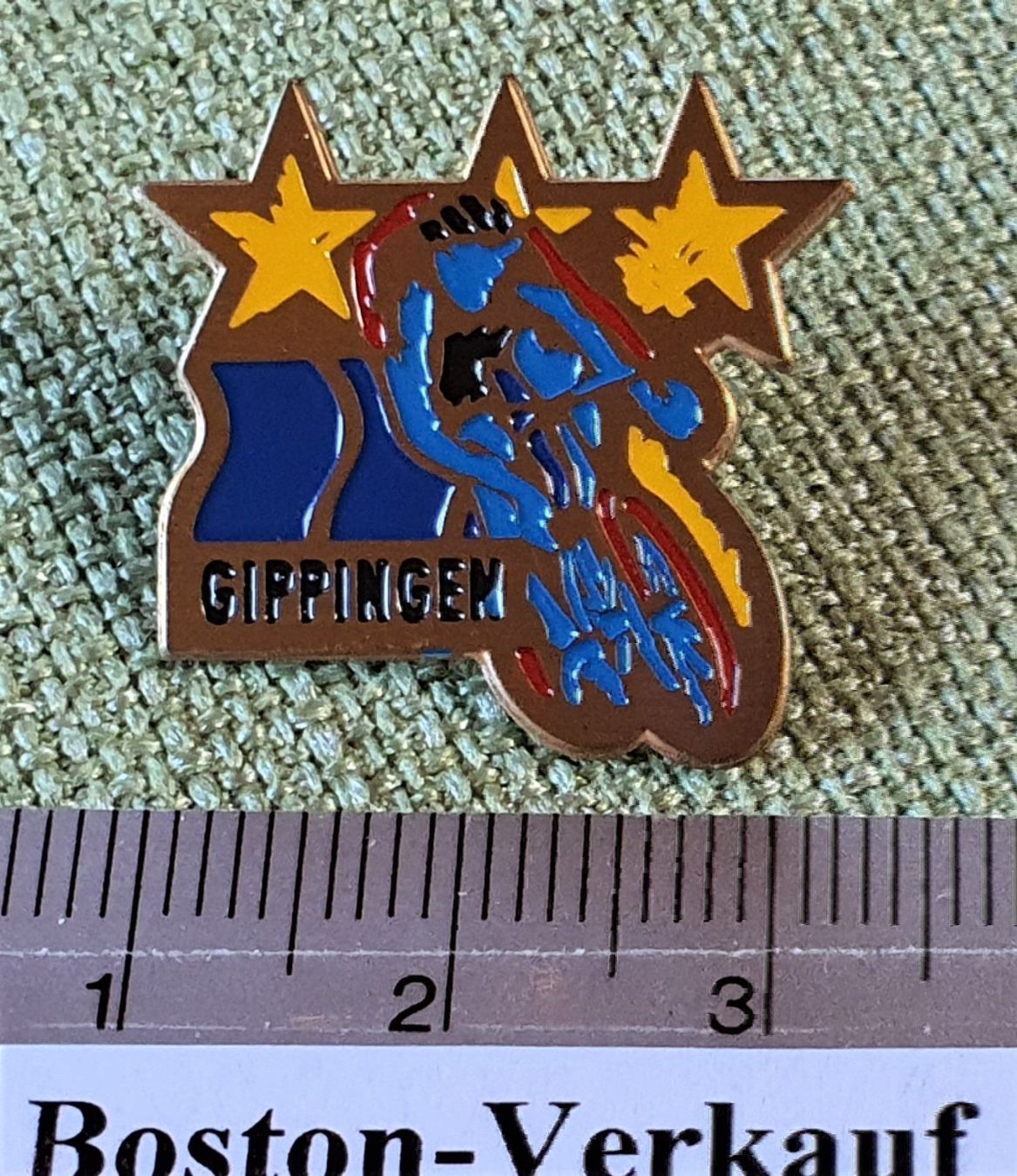 Placchette & Badge: C044 - Pin Radrennen Gippingen Schweiz – Usato da Reinach BL venduto da Boston-Verkauf 1