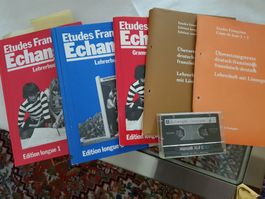 Etudes Francaises Echanges LEHRERBÜCHER 5-teilig m. Kassette