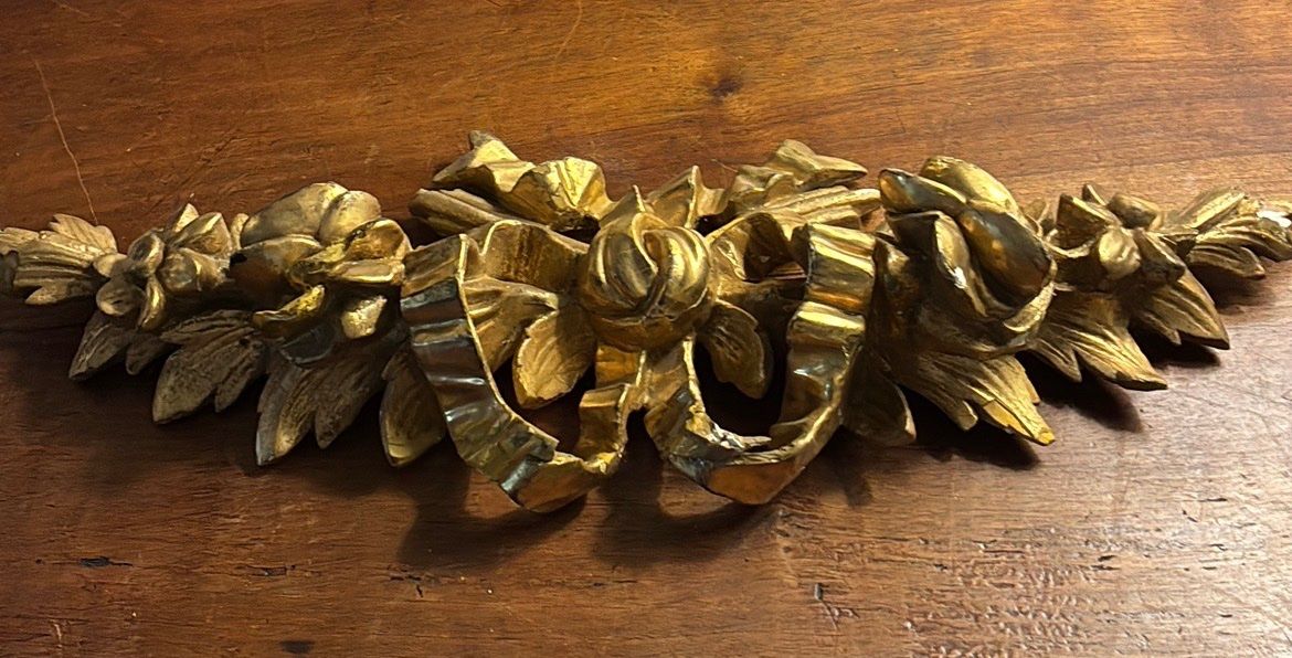 Tutte le decorazioni: Élément en bois doré et sculpté s.XIX – Usato da Genève venduto da gen_sk2c 3
