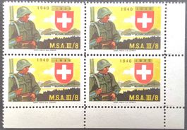 Soldatenmarke 2.WK, Mil San Anstalt III/8, 1940, Wi San 71-