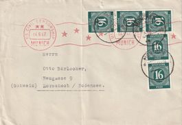 Deutschland Brief mit Zensur 1947