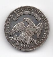 (1082) USA, 1/2 Dollar, 1830, vz
