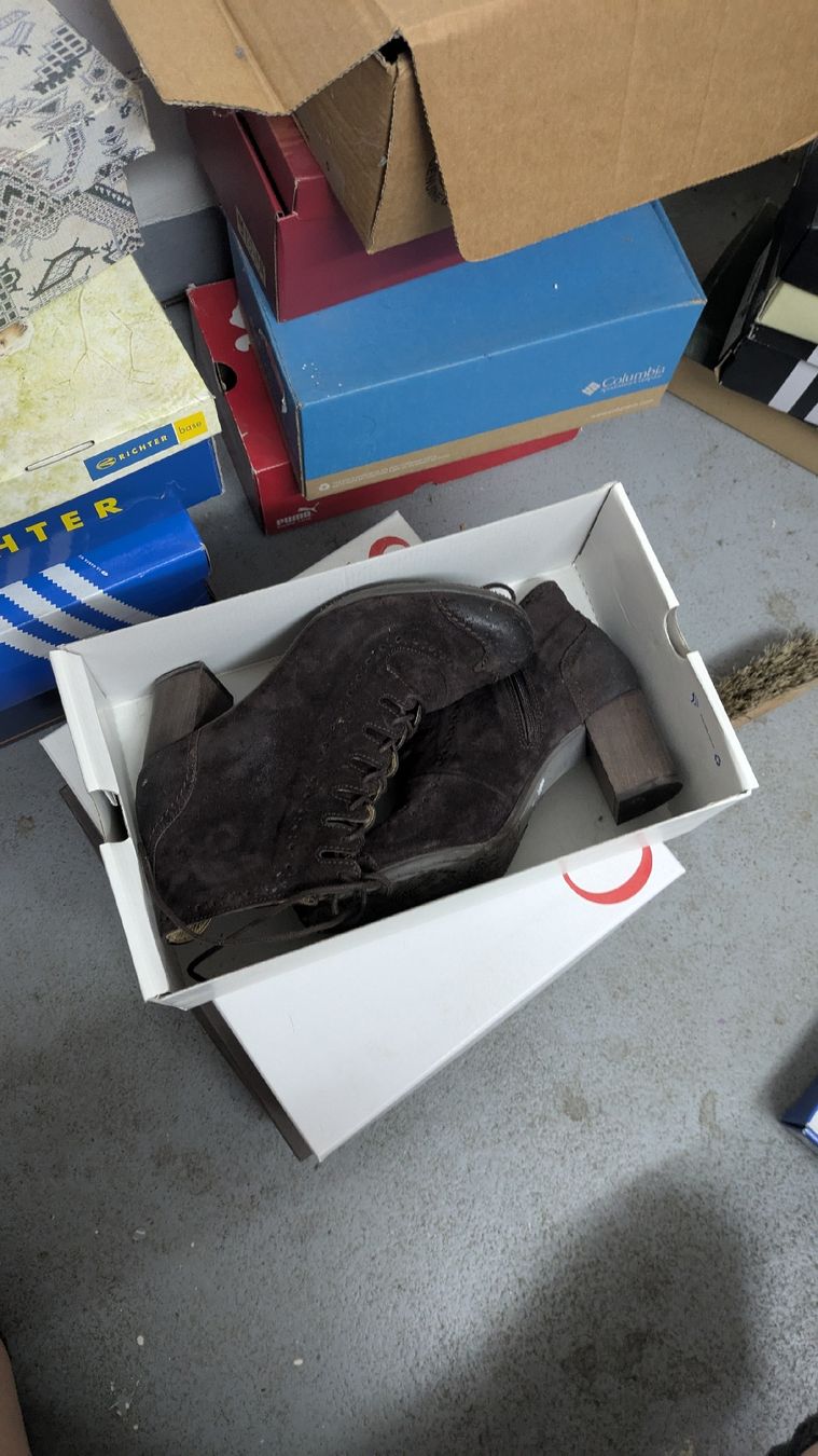 Scarpe da donna: DKODE Stiefeletten braun – Usato da Morgarten venduto da rra_jvw7 1