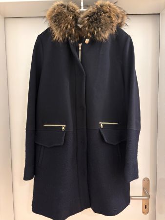 Original Schneiders Salzburg Wintermantel Echtpelz Damen 40