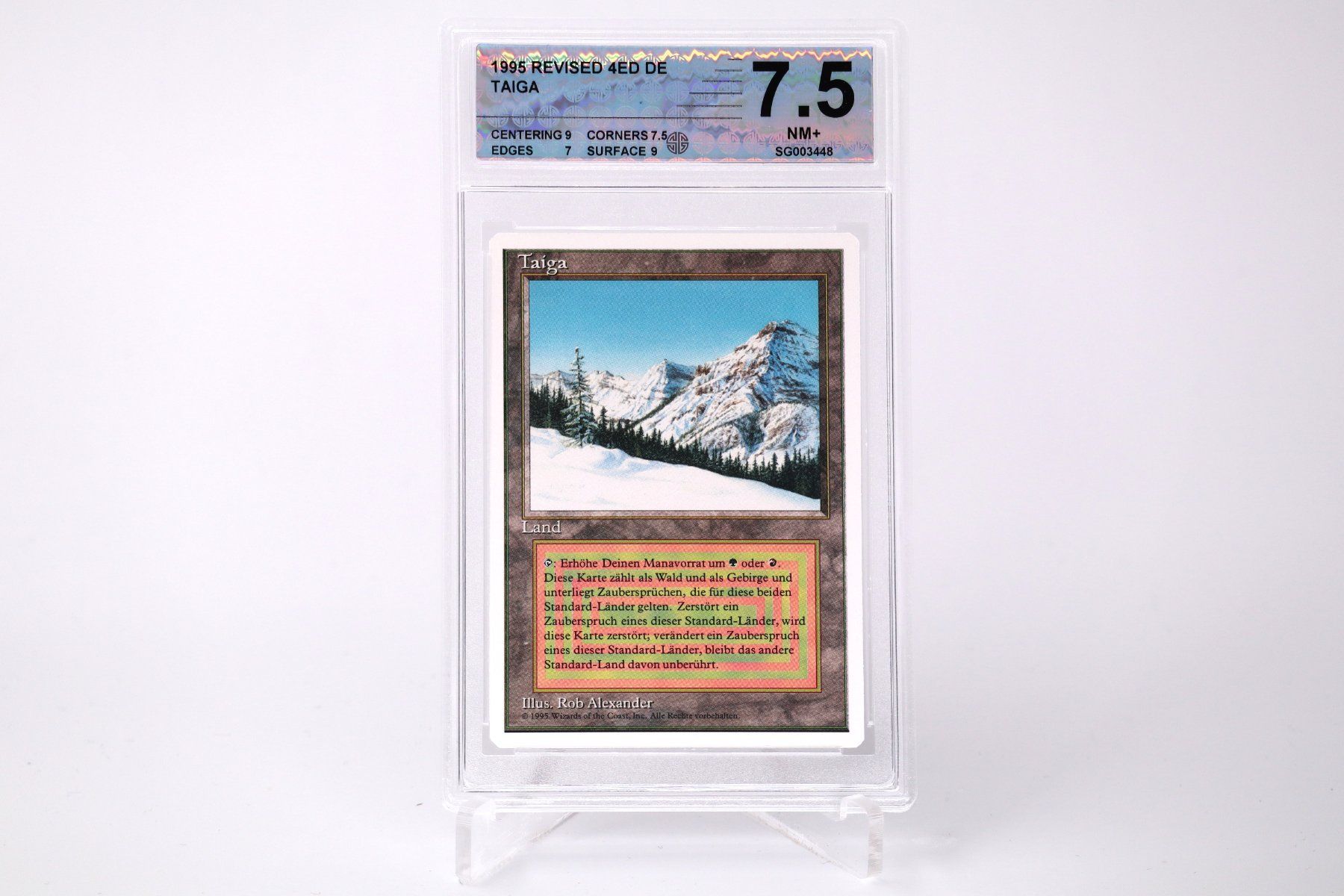 Magic The Gathering Carte collezionabili: MTG Taiga Revised Gegradet Deutsch – Usato da Erlinsbach SO venduto da PKMPr0ffesor