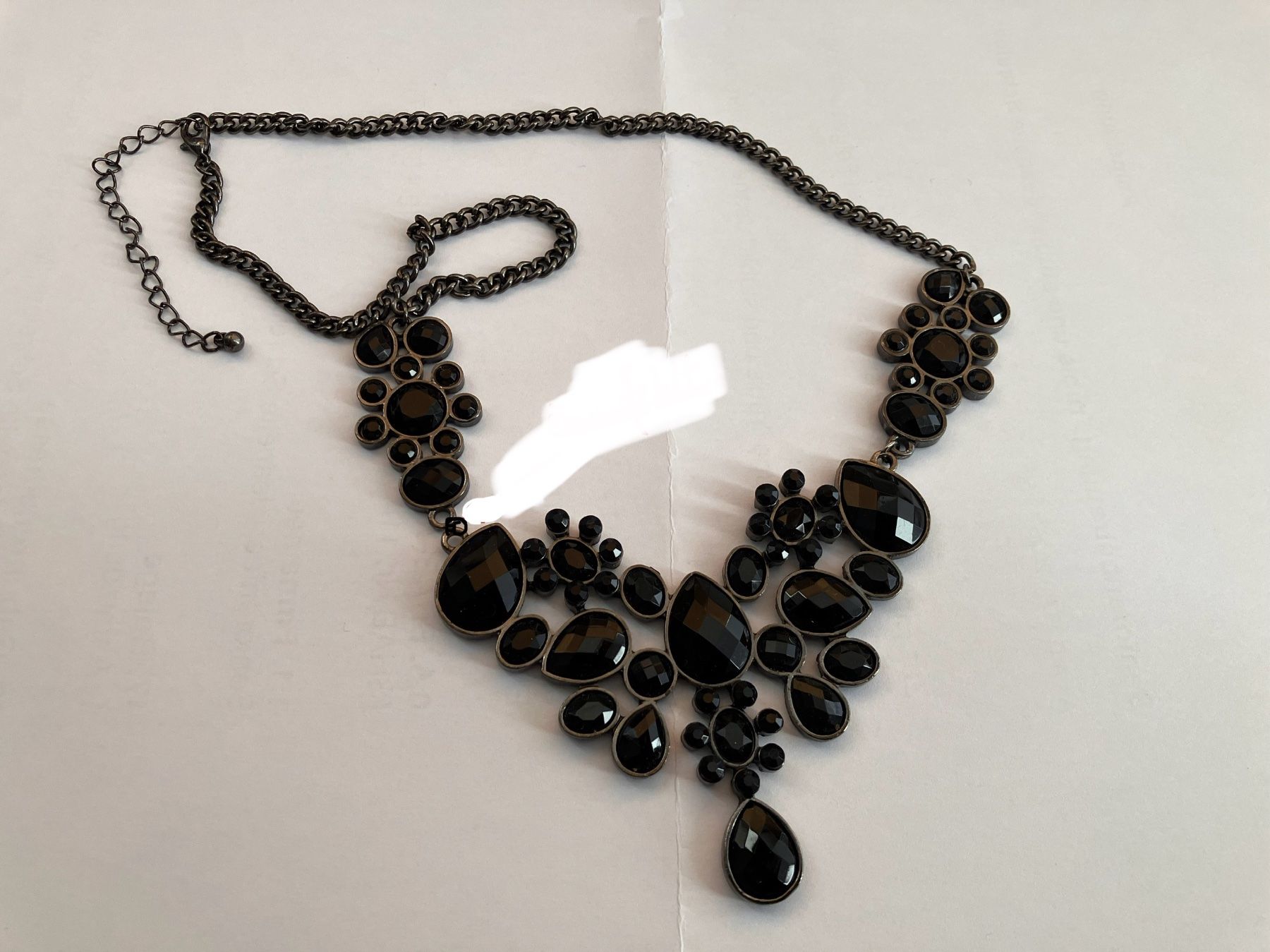 Ketten: Gothic - Statement-Kette in Schwarz – ein echter Hingucker! – Neu (gemäss Beschreibung) aus Würenlos von Jea65