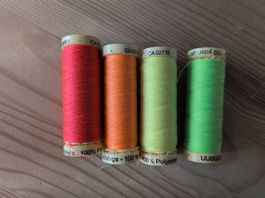 Neonfaden Neon Fäden 4 St.