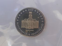 Gedenkenmünze 2€ 2009 F PP