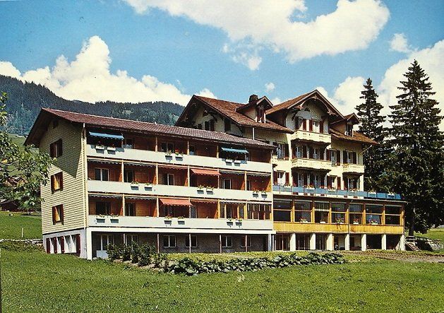 Ansichtskarten: HOHFLUH HASLIBERG Hotel Bellevue – Gebraucht aus Jona von philajona