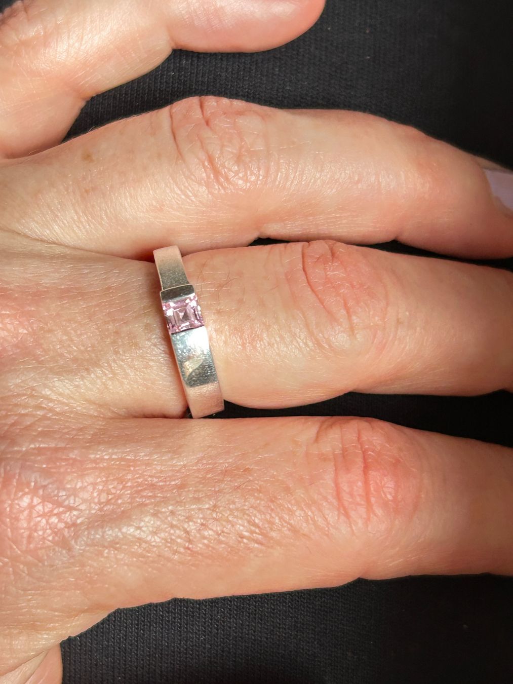 Bagues: Silberring ROSA STEIN – D'occasion à Laufen par Bellavitaboom 6