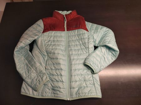 Merrell Steppjacke, mint/bordeaux, Grösse M, top Zustand