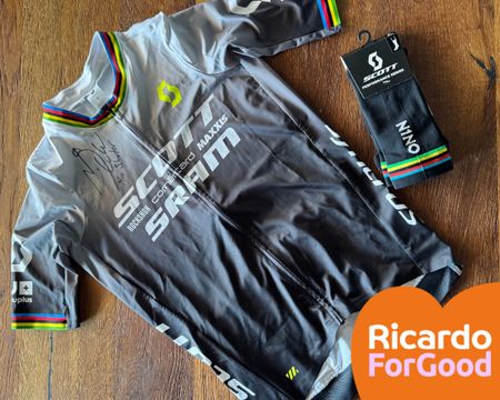 Signed Nino Schurter Team Jersey & Socks – Exclusive Fan Pac