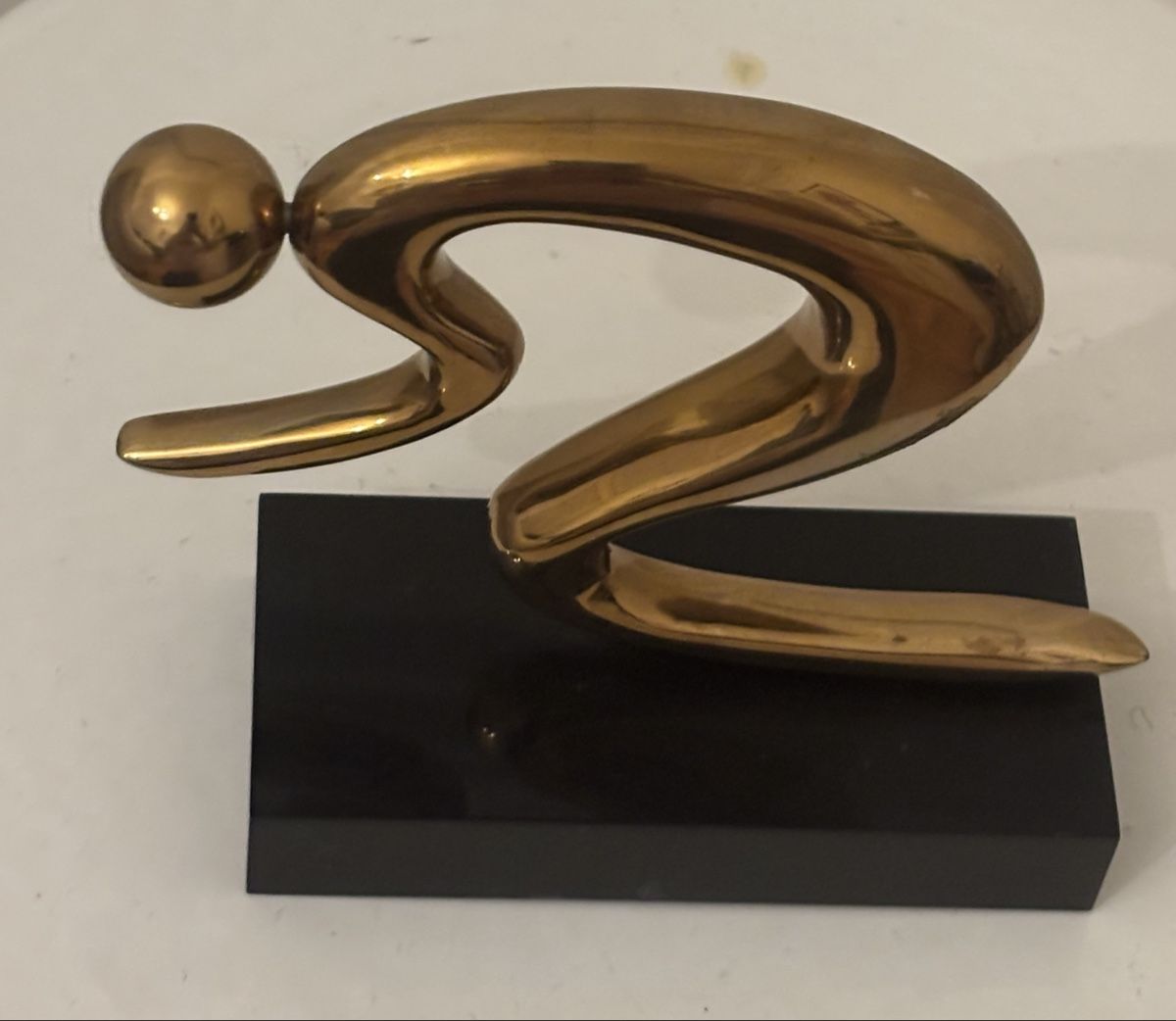 Sculture & Statue: Statue skieur en bronze vintage – Usato da Genève venduto da ati_tj8f 6