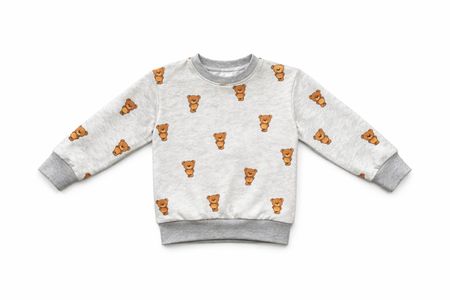 Wärmer Pullover mit Bären/Teddy Gr.98/104 - NEU