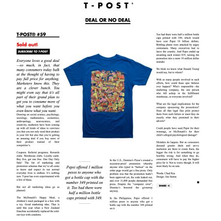 T-post.com Special T-Shirts mit Background - Grösse M