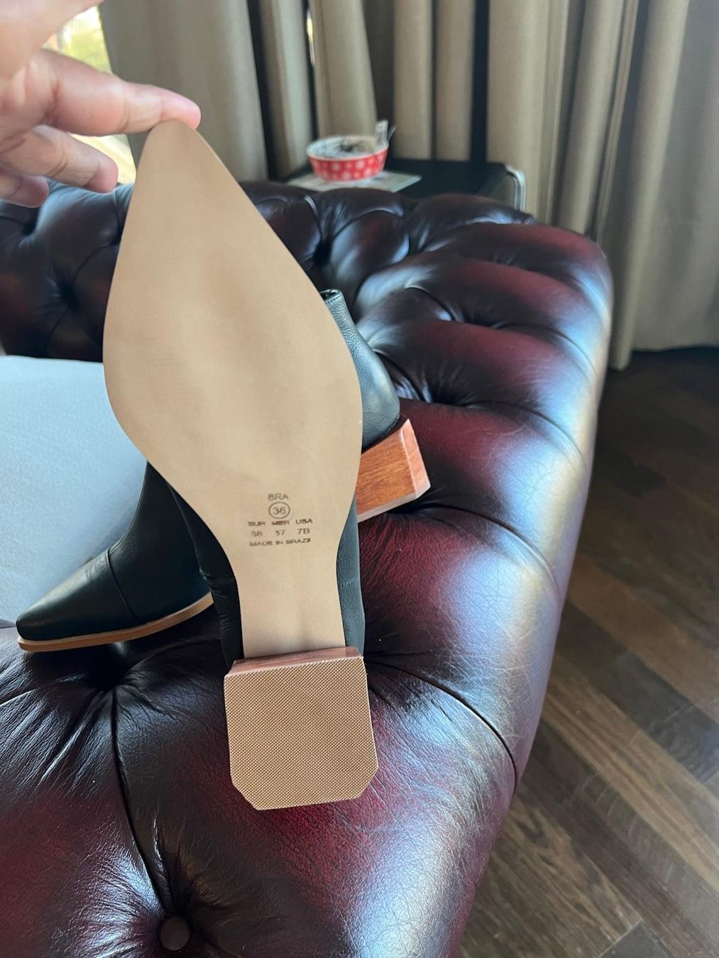 Damenschuhe: kurzer Lederstiefel – Neu (gemäss Beschreibung) aus Basel von zur_5hcj 1