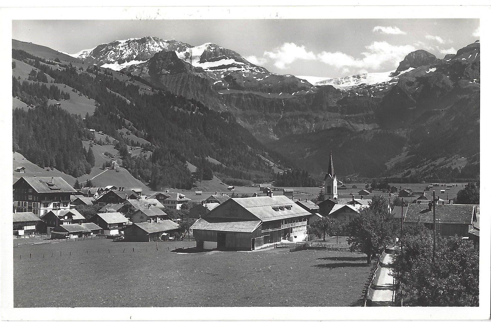 Cartoline postali: Lenk  (Simmental)  1 0 7 0  m – Usato da Bütschwil venduto da Jackson1A