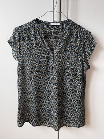 Damenbluse NILE Muster XS  