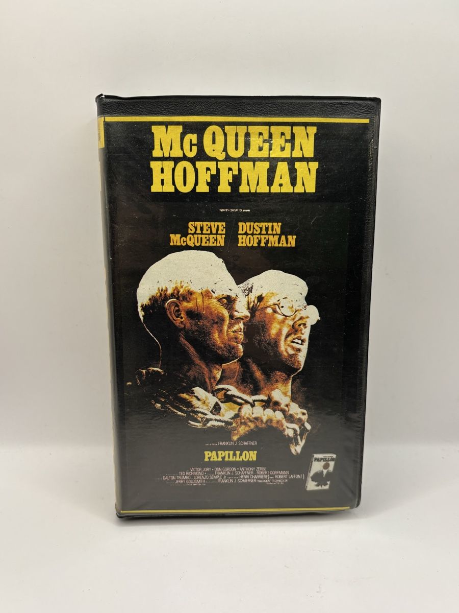Toutes les VHS: VHS Papillon McQueen Hoffman – D'occasion à Genève par sho_67qj