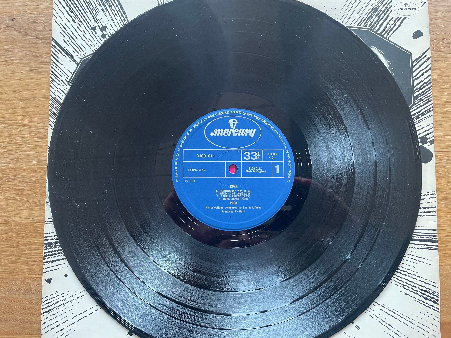 Schallplatten: Rush, Same, UK (Original) – Gebraucht aus Kleinlützel von Vinylspezi 3
