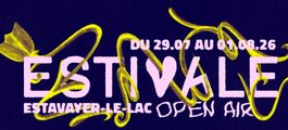 2 billets Estivale Open Air pour le mercredi 29.07