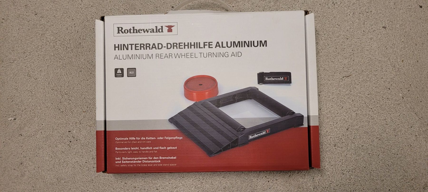 Alle Werkzeuge: Rothewald Hinterrad-Drehhilfe Aluminium – Gebraucht aus Maienfeld von Zona7